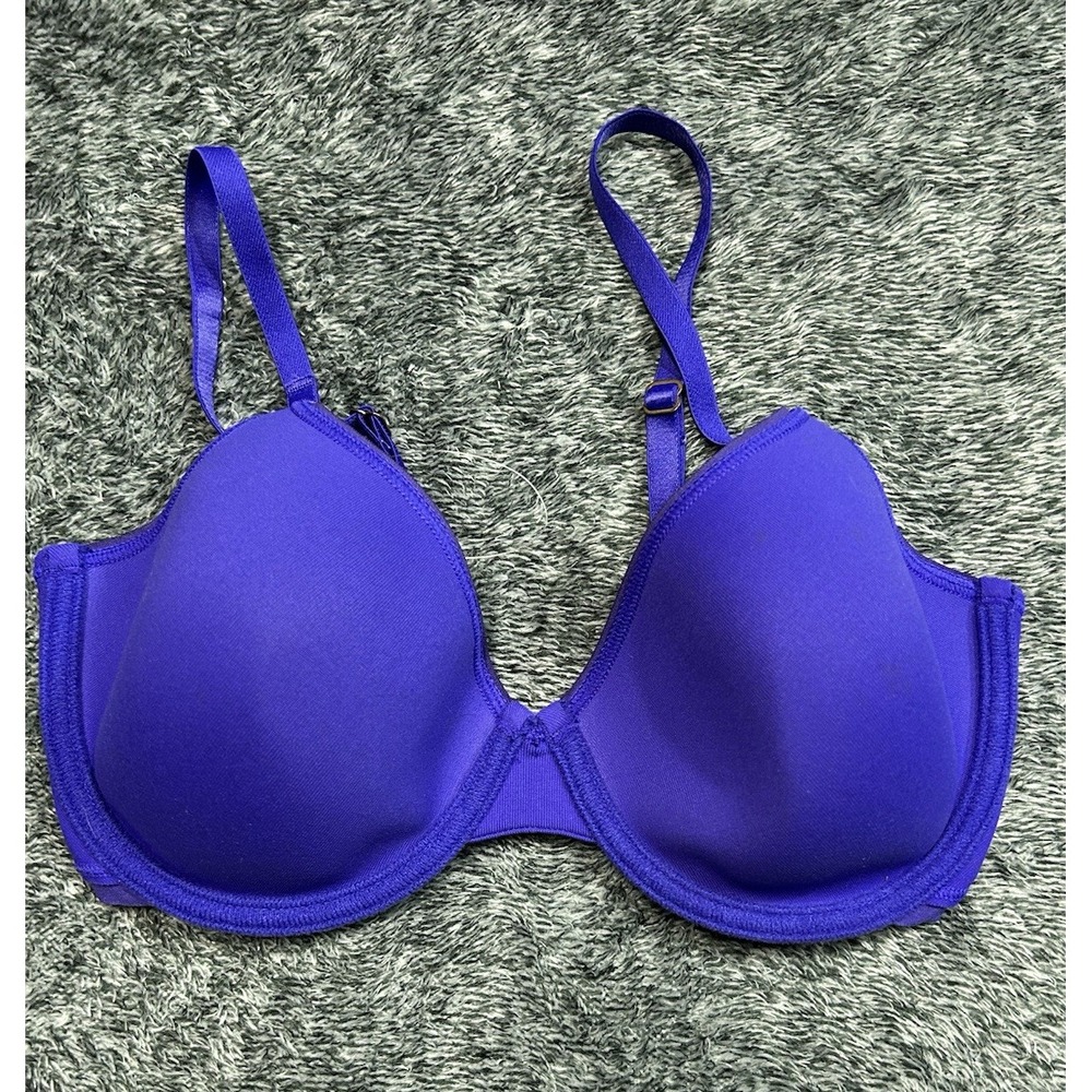 Natori Women's 132025 Understated Bra 34D Women's Bright Indigo (SH2)